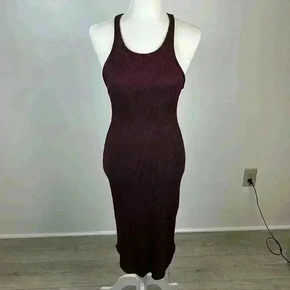 Don’t Ask Why Ribbed Bodycon Dress OS - Picture 1 of 6